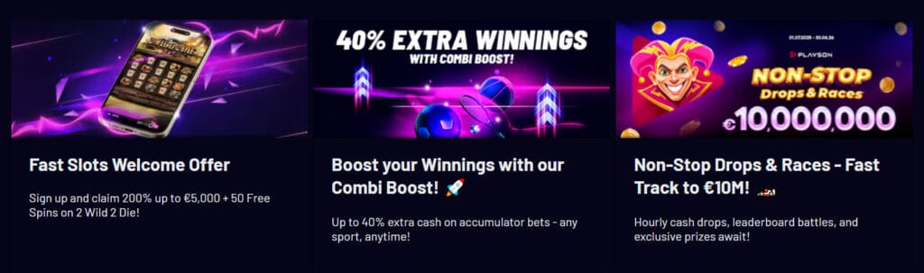bonuses in fastslots casino